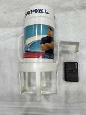 Vintage 2012 Zippo Logo Black Matte Zippo Lighter & Camel Drink Cup With Holder picture