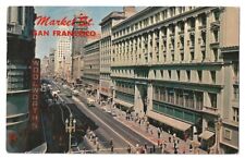 San Francisco California c1950's Market Street, business district, Emporium picture