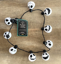 Nightmare Before Christmas Glow Necklace Disney Store Parks Jack Skellington picture