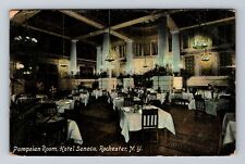 Rochester NY-New York, Hotel Seneca Pompeian Room, Vintage Postcard picture
