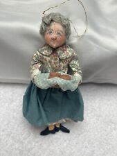 Gladys Boalt Aunt Em Wizard Of Oz  Christmas Ornament  Signed New 1987 HTF picture