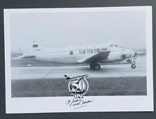 LTU DeHavilland D.H 104 Dove 1 Postcard - Airline Issued - 50th Anniversary picture