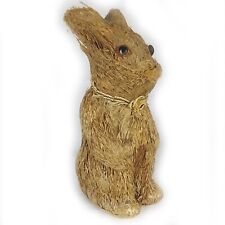 Vintage Handmade Straw Rabbit 6