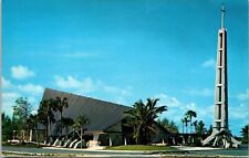 Postcard The New Sunny Isles Lutheran Church North Beach Area Fla  [dl] picture