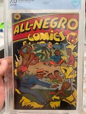 All-Negro Comics #1 CBCS 7.0 1947 Rare book picture