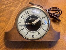 Vintage Sessions Mo# 3W Electric Mantle Clock Art Deco Tested WORKS 8.5w X 4.5