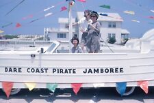 1964 Young Women Man Dare Coast Pirate Jamboree North Carolina 60s 35mm Slide picture