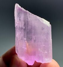 167 Cts Natural Etched Pink Kunzite Crystal from Afghanistan.s picture