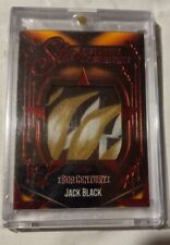 2022 Leaf Pop Century Jack Black Star Studded Swatches 2/2 Ssp Rare Red picture