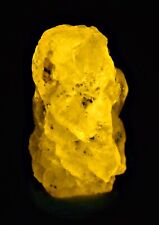 8 Fluorescent Wernerite Scapolite Crystal W/Lazurite Dot From Badakhshan Afghan picture