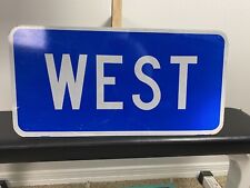 Authentic DOT NOS Traffic Road Street Highway Sign  