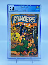 Rangers Comics #63 CGC 3.5 Off-White to White Pages Fiction House 1952 picture