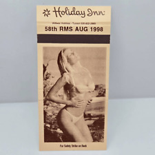 Vintage Girlie Matchcover RMS 1998 Holiday Inn picture