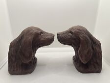 Vintage Spaniel Retriever Duck Hunting Bird Dog Dogs Bookends picture