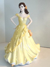 Coalport Sentiments ” Thinking of You” 2005 Figurine Wedgwood Beautiful Brunette picture