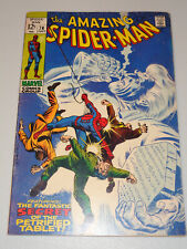 AMAZING SPIDER-MAN #74 (1969 ; Silvermane & Man-Mountain Marko ; VG+ to VG/FN) picture