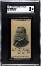 1910 Mogul Cigarettes S77 Silks William McKinley U.S. Presidents SGC 3 picture