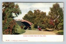 St Paul MN, Viaduct At Como Park, Minnesota c1906 Vintage Postcard picture