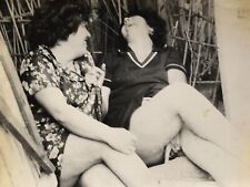 1960s Young Women Love Two Laughing Girlfriends Vintage Photo picture