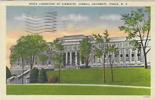 Vintage New York Linen Postcard Ithaca Baker Laboratory Chemistry Cornell picture