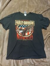 Rare Legendary Harley-Davidson Gettysburg battlefield tshirt Womens XL picture