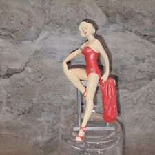 Vintage 1999 Marilyn Monroe Hallmark Keepsake Ornament Red Bathing Suit 4.5