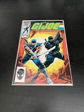 Gi Joe Marvel Comic #46 Snake Eyes/Storm Shadow Cover BAGGED AND  BOARDED picture