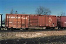 Sandersville Train Railroad Photo 4X6 #1468 picture