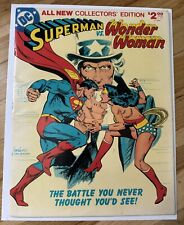 1978 DC Superman VS Wonder Woman C-54 Treasury Edition Bronze Key Comic FN/VF 🔑 picture