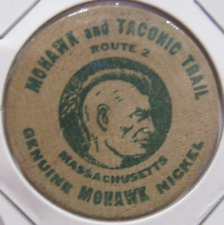 Vintage Mohawk and Taconic Trail, MA Wooden Nickel - Token Massachusetts picture