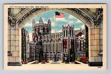 New York City, City of College of New York, Antique Souvenir Vintage Postcard picture