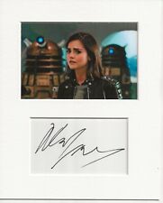 Jenna Coleman doctor who signed genuine authentic autograph UACC RD AFTAL COA picture