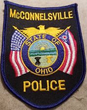 OH McConnelsville Ohio Police Shoulder Patch picture