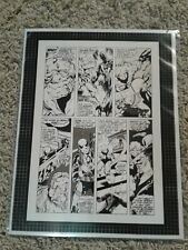 Byrne IRON FIST 14 pg 11 PRODUCTION PIECE FROM SABRETOOTH FIRST APPEARANCE picture