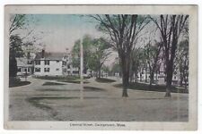 Georgetown, Massachusetts, Vintage Postcard View of Central Street picture