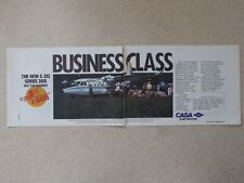 8/1988 PUB CASA C-212 SERIES 300 CN-235 AIRLINE SATELLITE COLOMBIA ORIGINAL AD picture