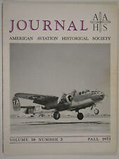 Vintage Fall 1973 American Aviation Historical Society Journal picture
