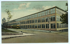 Hopedale Massachusetts MA Draper Company Works c1918 Postcard picture