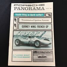 August 1962 Porsche Panorama Magazine - Rare, Signed by Dan Gurney picture