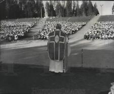 1965 Press Photo Religious service for Girl Scout Senior Roundup Farragut picture