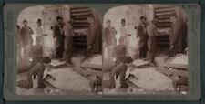Deadening worms in silk cocoons by steam, Antioch, Syria c1900 Old Photo picture