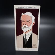 1926 Player's Cigarettes Straight Line Caricatures #19 Sir Frank Dicksee Tobacco picture