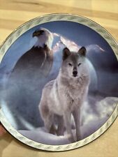 Vtg 1995 WOLF & EAGLE United in Spirit #5016F Collectors Plate 8