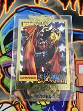 Spawn Gold Promo Card Wizard Magazine 1992 Sealed / Serial Numbered picture