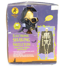Shaking Halloween Skeleton 5 Feet Tall All Hallow's Eve Missing Battery Cover picture