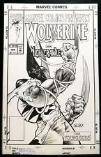 Marvel Comics Presents Wolverine #106 Sam Kieth 11x17 FRAMED Original Art Poster picture