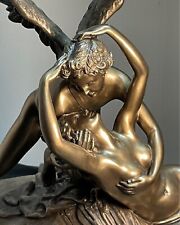 NEOCLASSIC SCULPTURE REPRO: CUPID (EROS) and the PSYCHE STATUE picture
