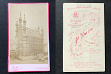 Morren, Leuven, Hôtel de Ville, circa 1880 vintage cdv albumen print - CDV,  picture