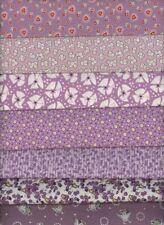 Purple 1930's Reproduction Bundle Classic Cottons Grannys Feedsack Aunt Grace picture
