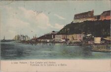 Habana Fort Cabaña and Harbor Fortaleza de la Cabaña y Bahia 1906 Postcard picture